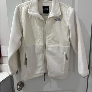 The North Face Kids Off-White Puffer Jacket